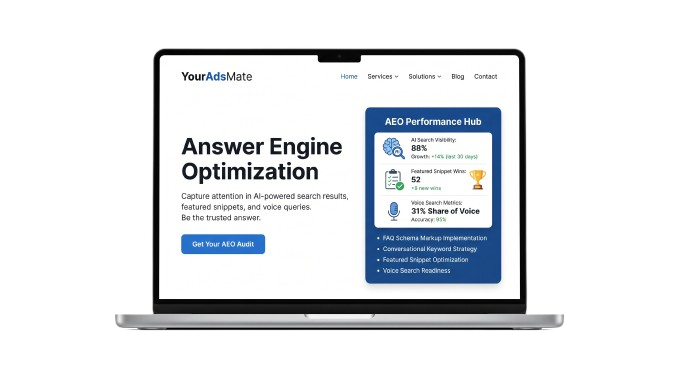 Answer Engine Optimization Services & AI Search Visibility Showcase